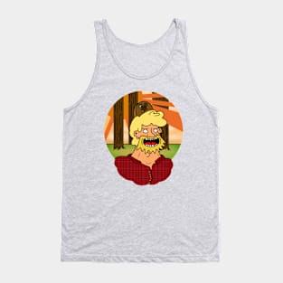 Cartoon Lumberjack Tank Top